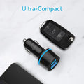 Gzar 42.5W Super USB C Car Charger UAE Mini & Metal - Fast Type C Car Chargers - GZARGZAR