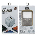 Gzar PD 20W Wall Charger UAE - QC 3.0 USB + Type USB C PD3.0 Dual Port - GZARGZAR