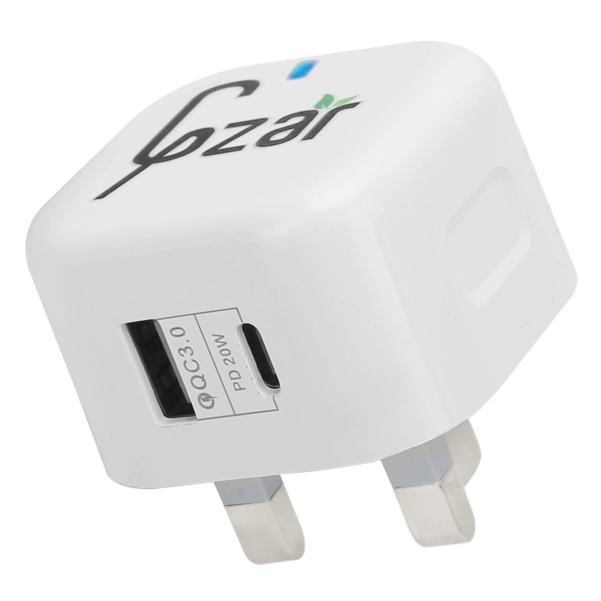 Gzar PD 20W Wall Charger UAE - QC 3.0 USB + Type USB C PD3.0 Dual Port - GZARGZAR