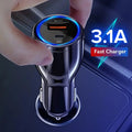 Gzar USB C Car Charger 30W Super Mini Fast USB Car Charger (Black) - GZARCarGzar World